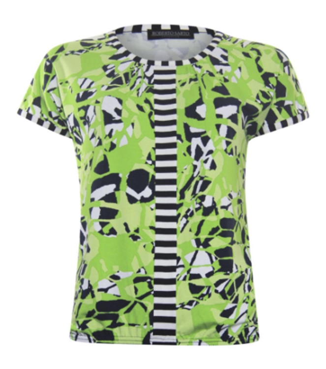 Sarto Fashion t-shirt blouson Z1792 green-marine