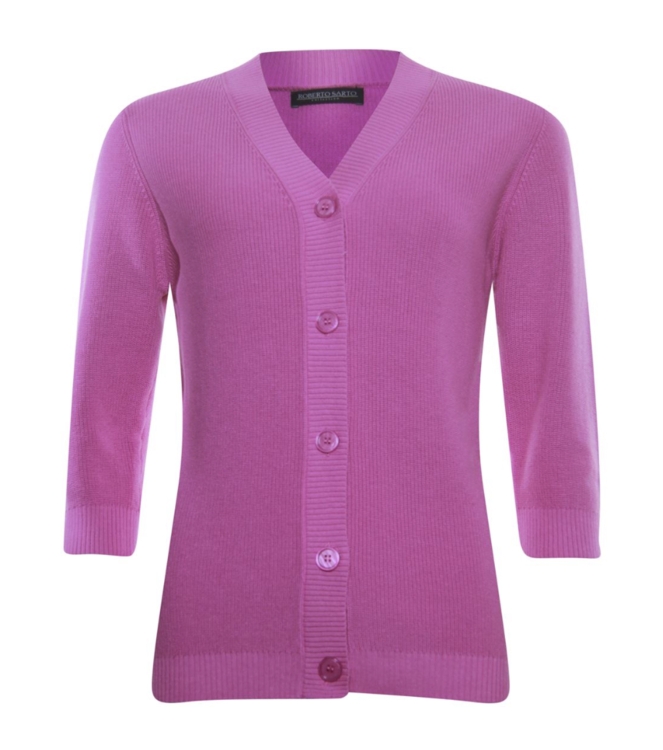Sarto Fashion vest v-hals Z944 wild orchid