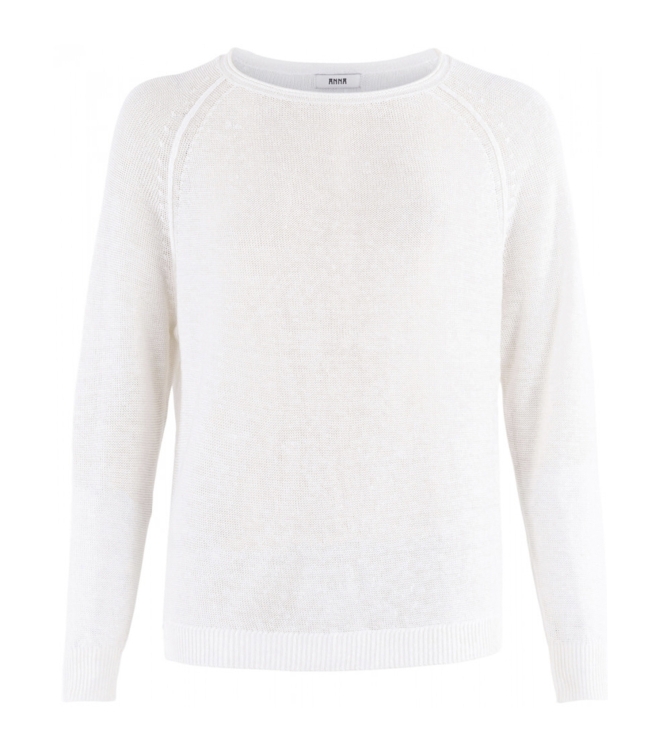 ANNA pullover 310-1 offwhite solid