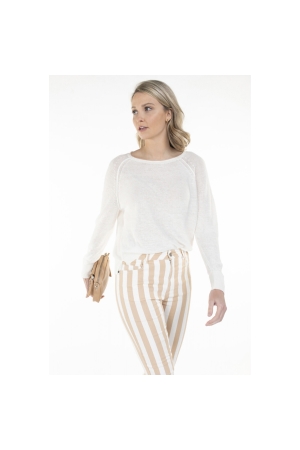 ANNA pullover 310-1 offwhite solid