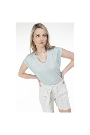 ANNA t-shirt 760-1 mint solid