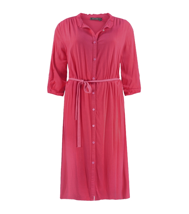 Lizzy and Coco dress sleeve pleats capri red