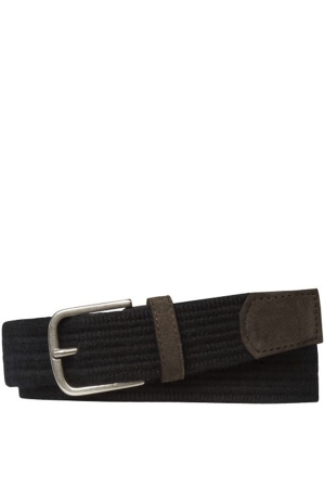 Profuomo BELT LEATHER NAVY Navy