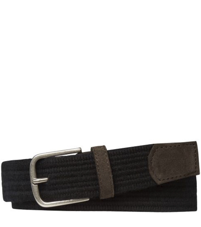 Profuomo BELT LEATHER NAVY Navy