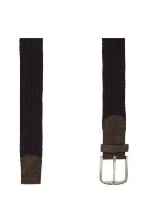 Profuomo BELT LEATHER NAVY Navy