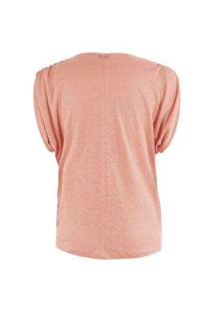 ANNA t-shirt 652-1 dark salmon solid