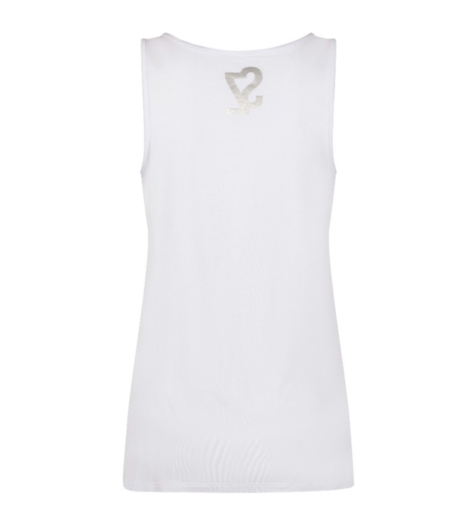 Zoso top print 0016-9000 white stone