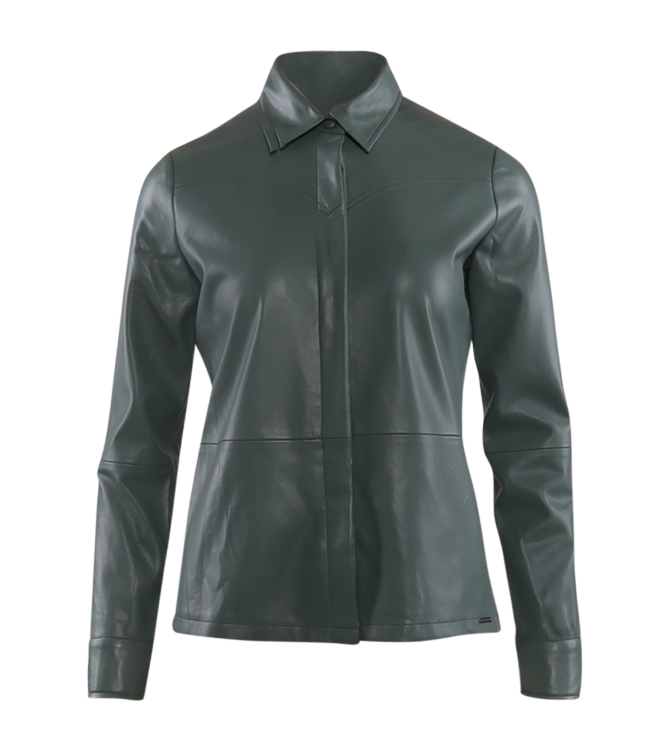 Rino en Pelle Fitted blouse 6011 jungle