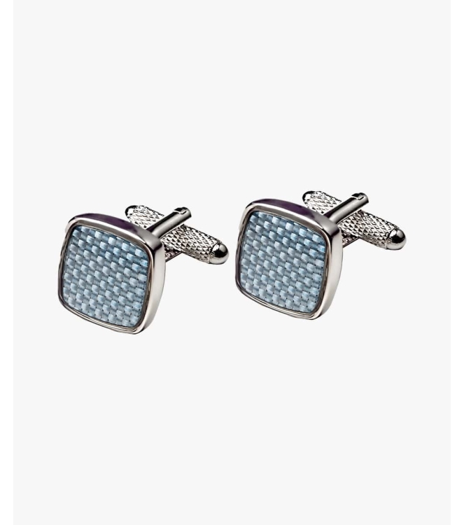 Profuomo CUFFLINK CARBON BLUE Blue