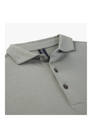 Profuomo POLO LONG SLEEVE LIGHT GREEN Light Green