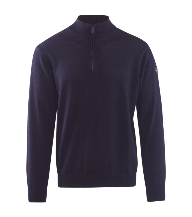 Paul and Shark zipped pullover 050 navy