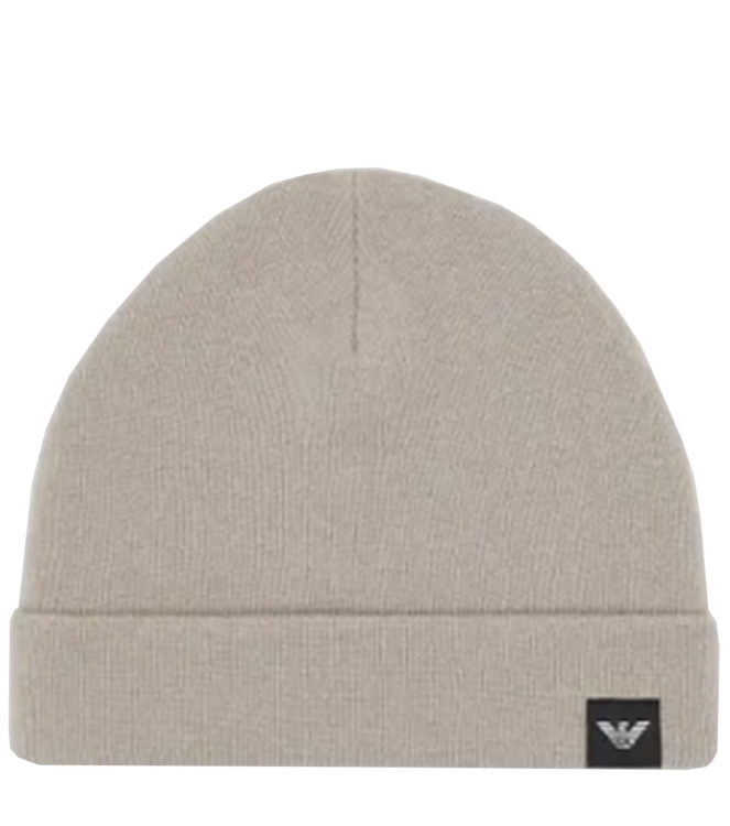 Emporio Armani knitted beanie 00055 beige