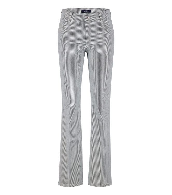 Gardeur Hose 5-Pocket Slim 1068 Marine/wit