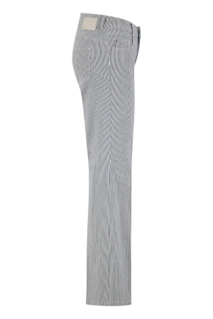Gardeur Hose 5-Pocket Slim 1068 Marine/wit