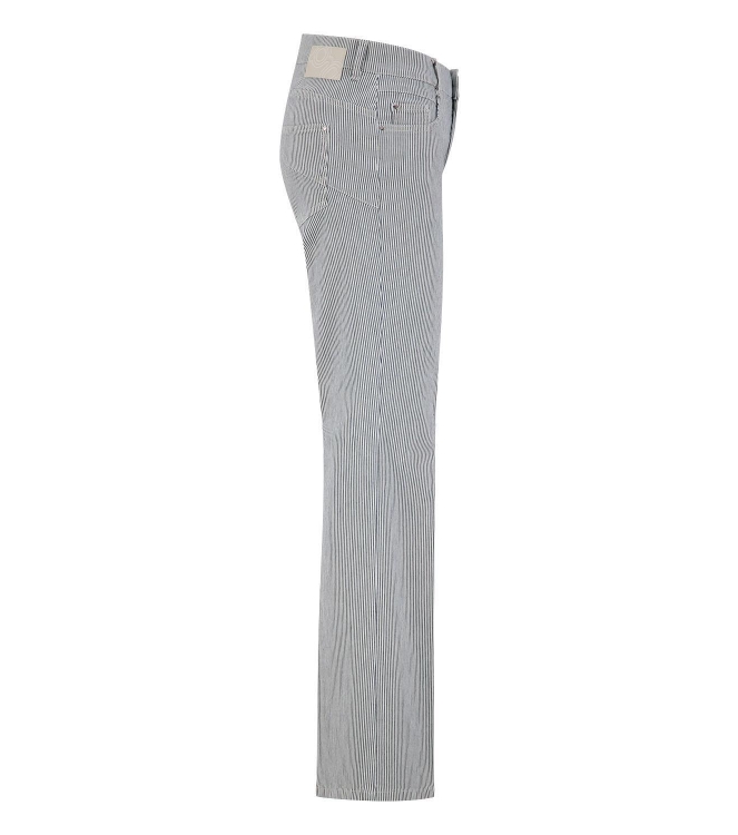 Gardeur Hose 5-Pocket Slim 1068 Marine/wit