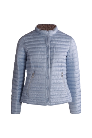 Lebek Jacke Stepp z. wenden 75o Skyblue