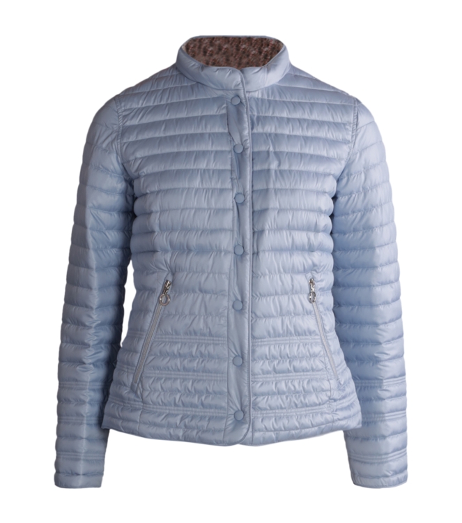 Lebek Jacke Stepp z. wenden 75o Skyblue