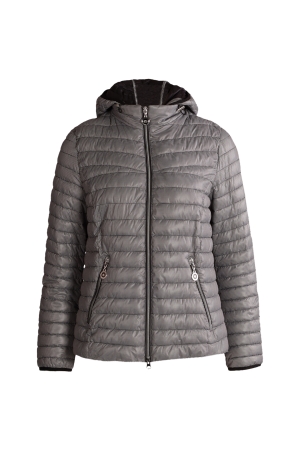 Lebek Jacke Stepp mit Kapuze 999