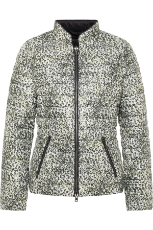Lebek Jacke Stepp z. wenden 650 Black/Khaki/offwhite