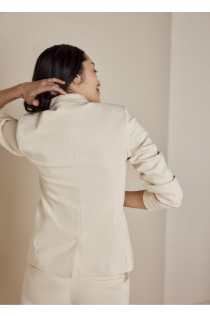Summum Woman Blazer classic stretch (1s100) 122 Ivory