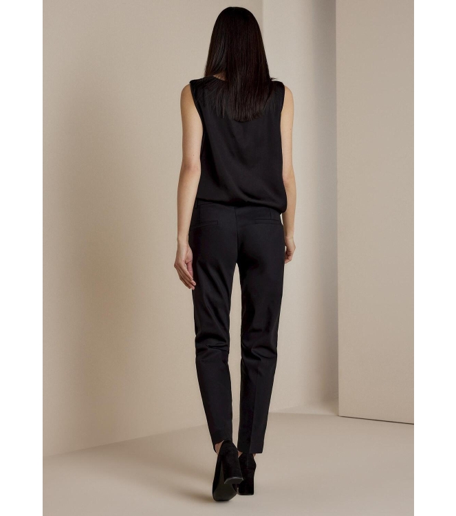 Summum Woman Trousers classic stretch (4s100) 990 Black
