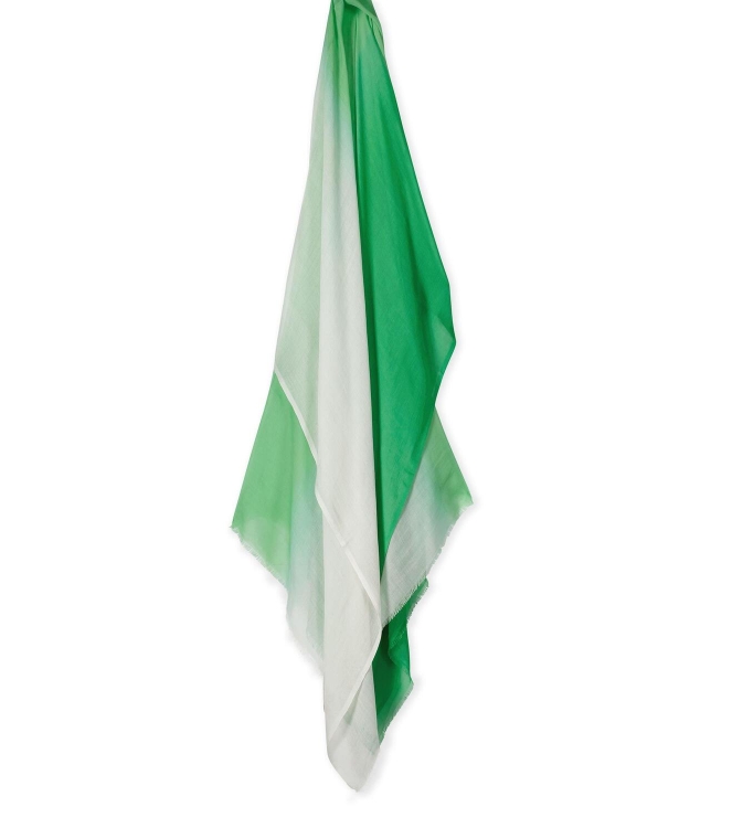 Kyra scarf 3 color dipdye modal 307 fern green