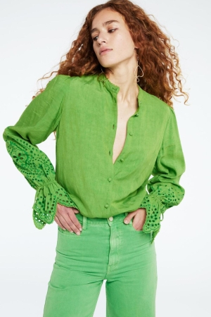 Fabienne Chapot Clarissa Blouse 4308-UNI Parakeet