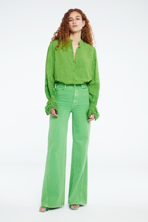 Fabienne Chapot Clarissa Blouse 4308-UNI Parakeet