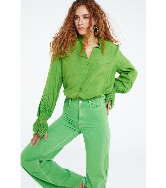 Fabienne Chapot Clarissa Blouse 4308-UNI Parakeet