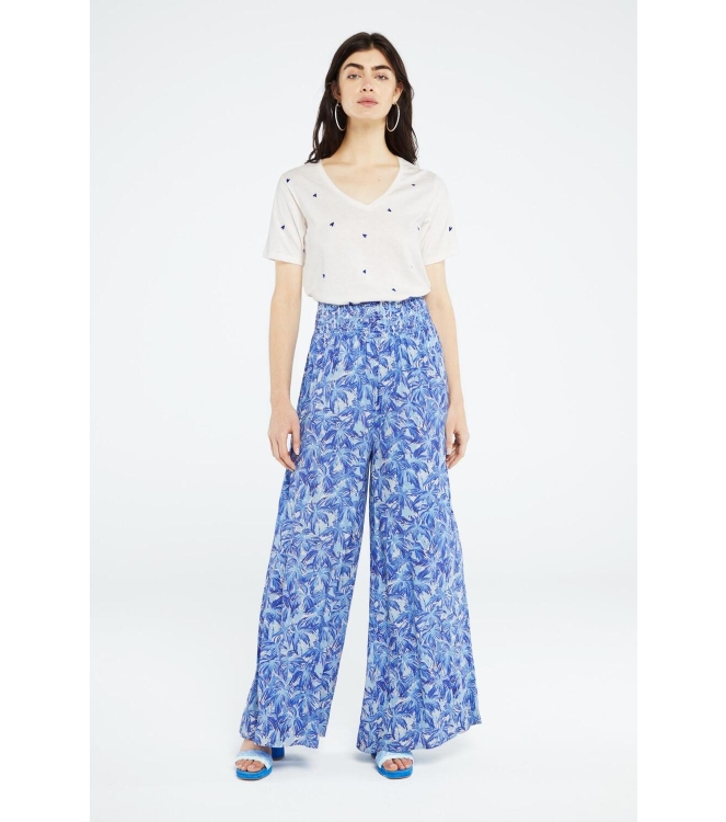 Fabienne Chapot Palapa Trousers 3318-3615-BLP Pool Blue/Caribbean