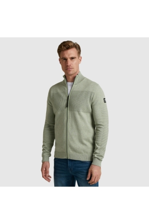 Vanguard Zip jacket cotton melange 6379 Oil green