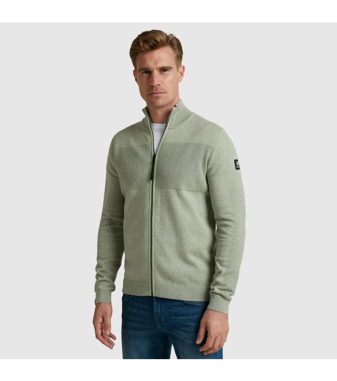 Vanguard Zip jacket cotton melange 6379 Oil green