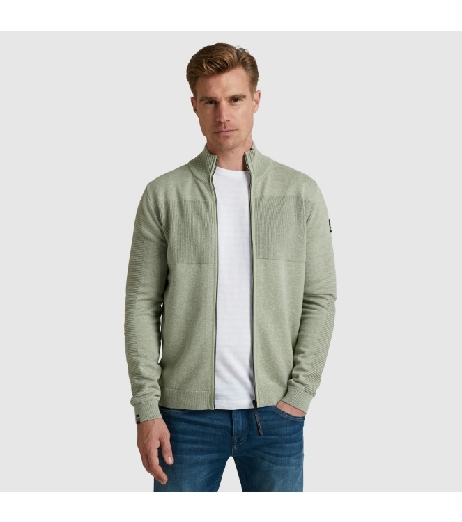 Vanguard Zip jacket cotton melange 6379 Oil green