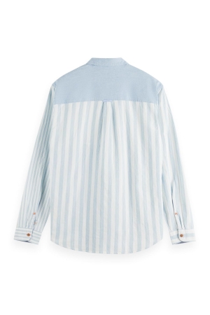 Scotch and Soda Light weight chambray mix and match 5609 Sea Blue