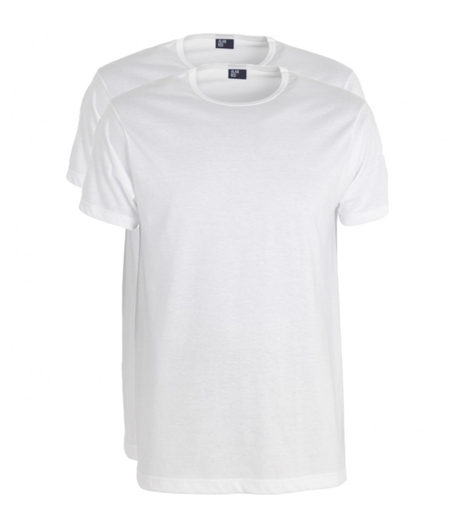 Alan Red t-shirt long wit