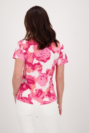 Monari T-Shirt 442 Malone gemustert