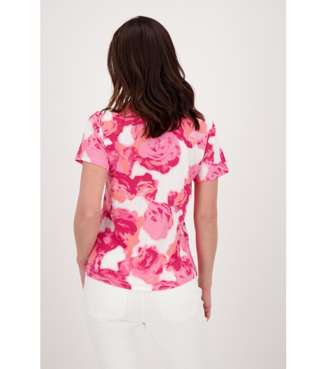 Monari T-Shirt 442 Malone gemustert
