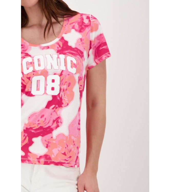 Monari T-Shirt 442 Malone gemustert