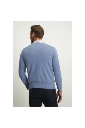 State of Art Pullover V-Neck Plai