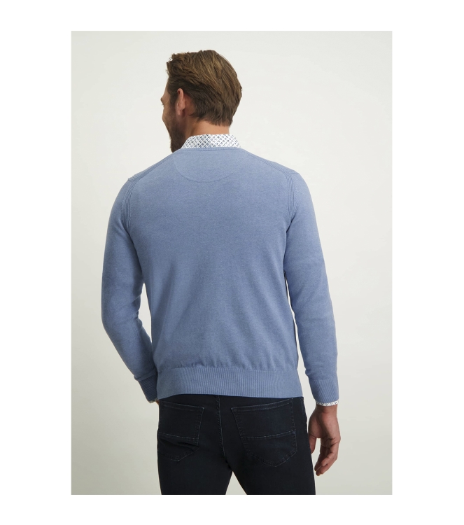 State of Art Pullover V-Neck Plai