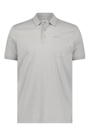 State of Art Poloshirt Piqu? SS S Lichtgrijs