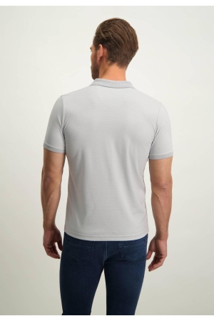 State of Art Poloshirt Piqu? SS S Lichtgrijs