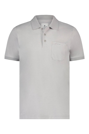 State of Art Poloshirt Piqu? SS S Lichtgrijs