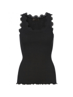 Rosemunde Iconic silk top 010 Black