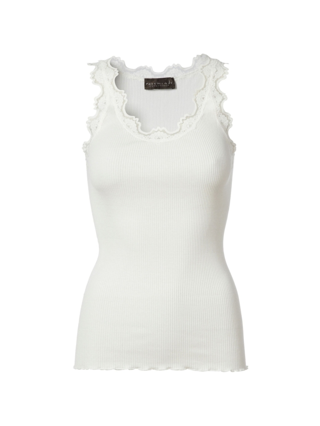 Rosemunde Iconic silk top 1049 New White