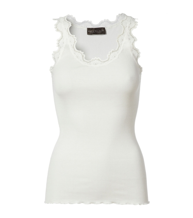 Rosemunde Iconic silk top 1049 New White