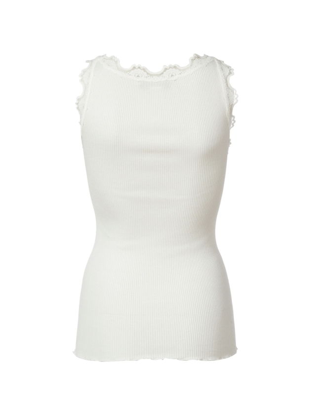 Rosemunde Iconic silk top 1049 New White