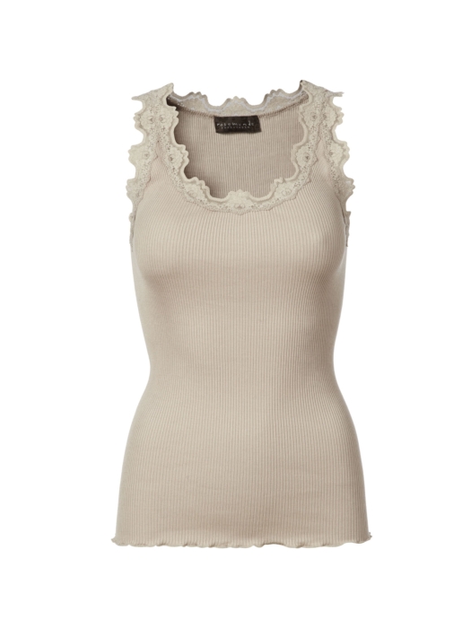 Rosemunde Iconic silk top 826 Cacao