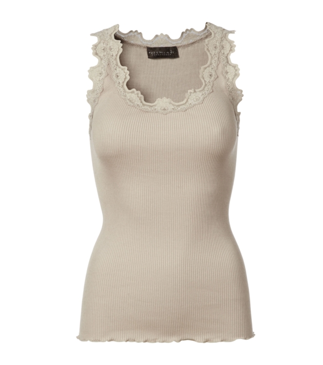 Rosemunde Iconic silk top 826 Cacao