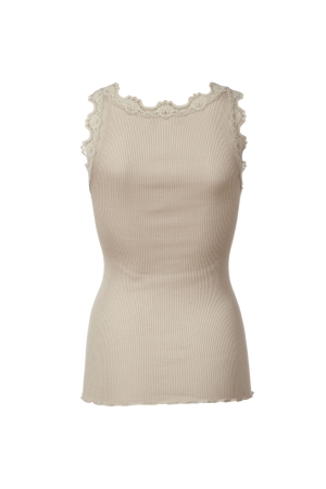 Rosemunde Iconic silk top 826 Cacao